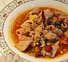 Spicy Pork Slices in Boiling Water
