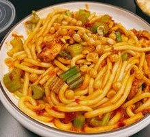 Soy Sauce Chicken Fried Rice Noodles