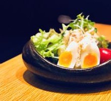 Baked Mashed Potatoes with Poached Egg
