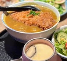 Curry Pork Cutlet Udon