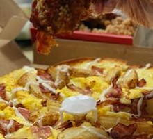 American-style Bacon & Potato Pizza