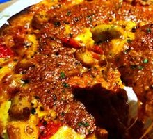Classic Italian Meat Sauce Pizza