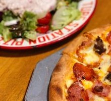 Meat Grinder Pizza