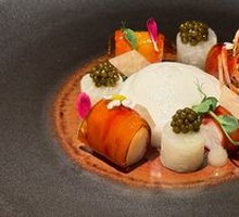 Drunk Flower Bamboo Prawns