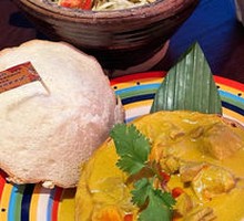 Volcano Bread Curry Beef Brisket