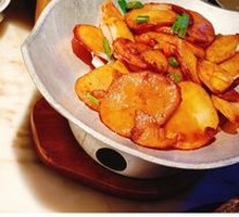 Spicy Potatoes in Dry Pot