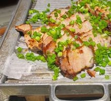 Green Tea Scallion Grilled Meat