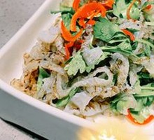 Crispy Fish Skin Rolls in Chili Oil