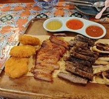 Seafood and Meat Platter
