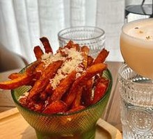 Cheesy Sweet Potato Fries