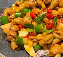 Spicy Sichuan Pork Intestines Stir-fry