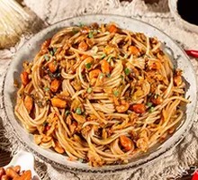 Minced Pork with Rice Noodles