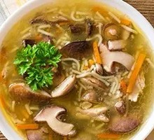 Shiitake Mushroom and Pork Strips