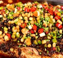 Stir-fried Grass Carp with Fermented Black Beans