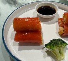 Crispy Shrimp Red Rice Noodle Roll