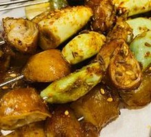 Garlic Pork Intestines