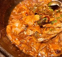 Stewed Fish in Iron Pot