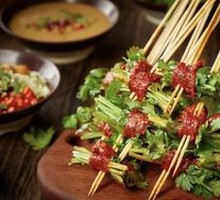 Cilantro Beef Rolls