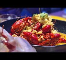 Golden Soup Garlic Lobster