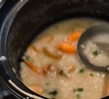 Fresh Crab and Shrimp Congee