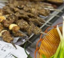 Scallion with soy sauce