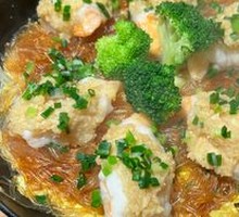 Garlic Noodles with Shrimp