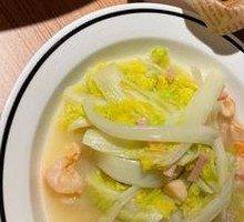 Shrimp with Baby Bok Choy