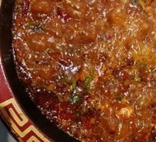 Fish Hot Pot with Pig Intestines