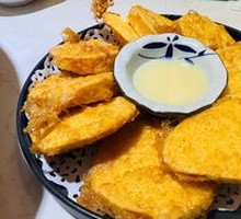 Fried Steamed Bun Slices with Egg