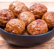 Braised Beef Meatballs