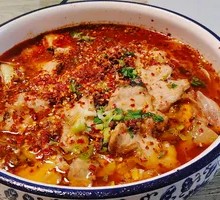 Sturgeon Stew in Iron Pot