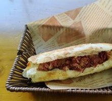 Traditional Donkey Meat Fire Cake