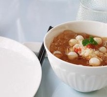 Glutinous Rice Balls with Fermented Rice and Ice Jelly