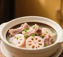 Clay Pot Lotus Root and Pig Bone Soup