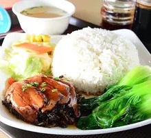 Preserved Vegetable Braised Pork Rice Bowl