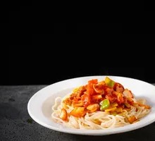 Xinjiang Noodle Stir-Fry