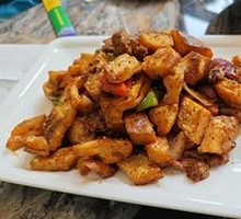 Lamb and Flatbread Stir-Fry