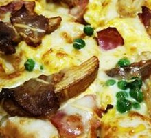 Teriyaki Beef and Potato Pizza