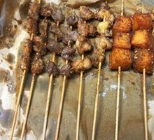 Fried Chicken Skewers