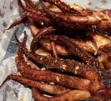 Grilled Squid Tentacles