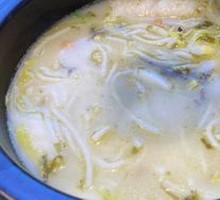 Sour Cabbage Fish Noodles