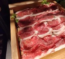 Freshly Sliced Lamb Neck