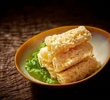 Golden Fried Rolled Tofu
