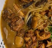 Chicken Stewed with Mushrooms