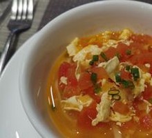 Tomato Shrimp Egg Noodles