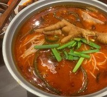 Hot Pot Pork Liver Rice Noodles