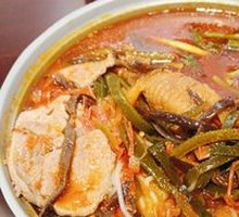 Sichuan-style Pickled Pepper Pork Liver Rice Noodles