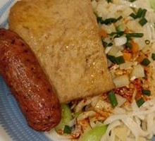 Spicy Sauce Oil-Poured Noodles