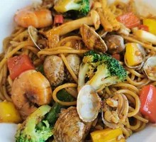 Spicy Sicilian Seafood Pasta