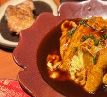 Yokohama Beef Burger Omurice